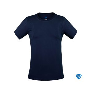 تیشرت ضدتعریق مردانه یقه گرد سورمه ای تاپیک